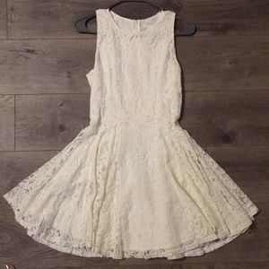 Ivory-Colored Lace H&M Dress
